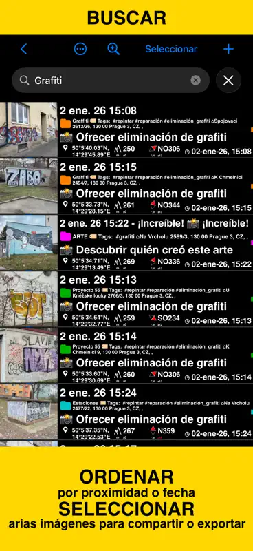 GPS Cámara 55. Foto+ubicación. screenshot 4 of 10
