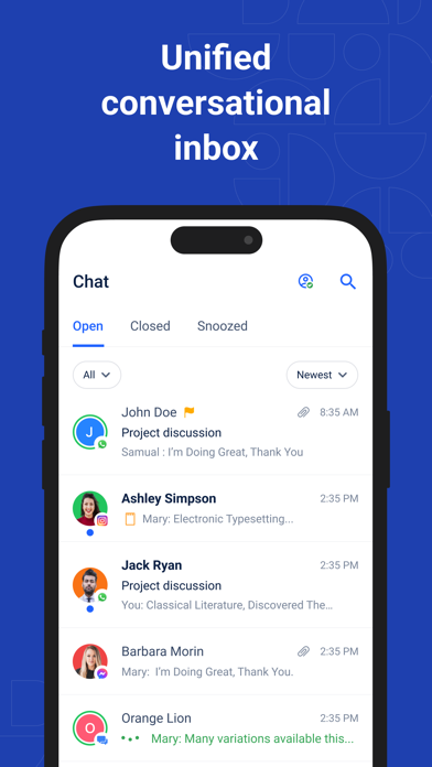 Salesmate – Sales CRM iPhone screenshot 5 - Business app