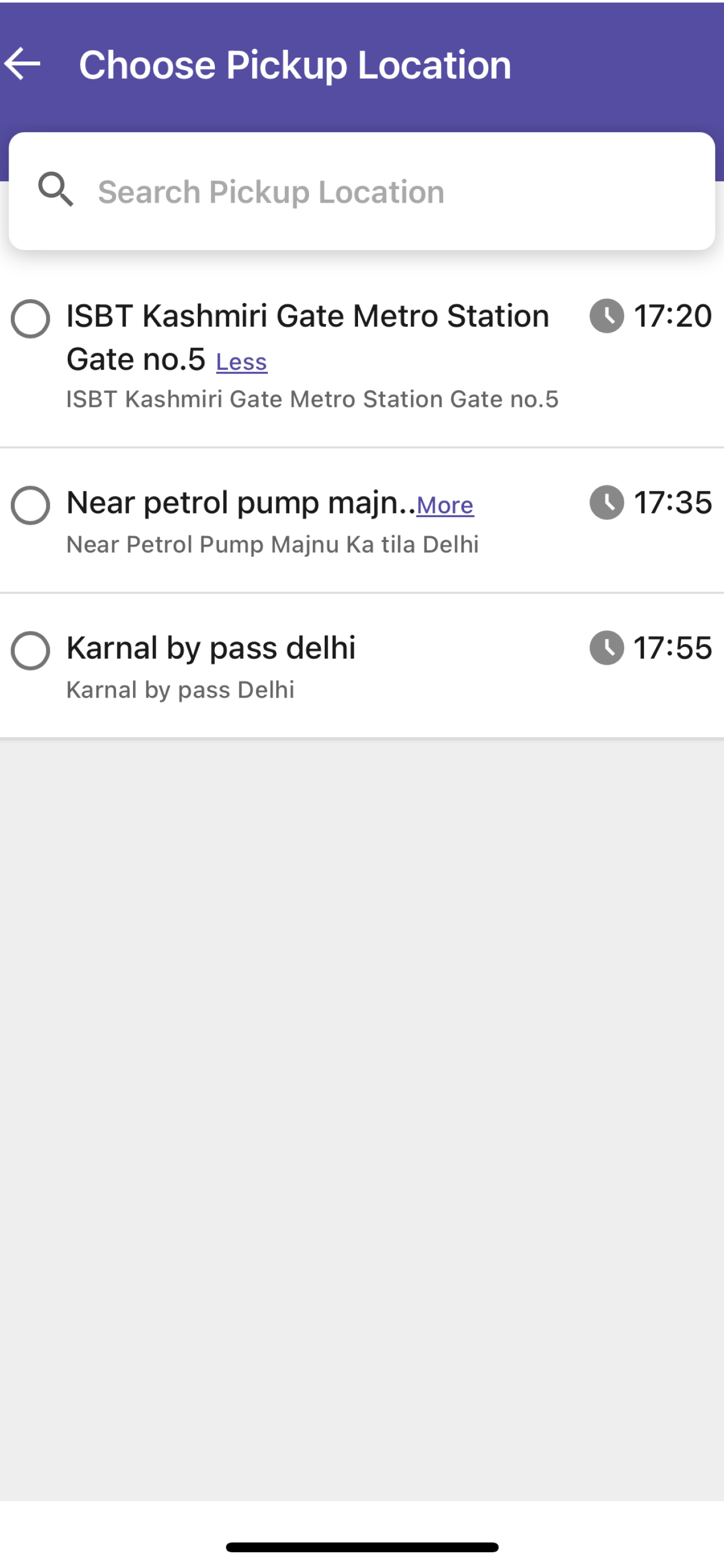 Travel Points