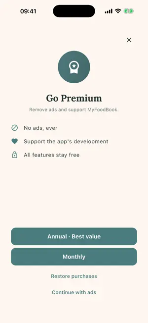 MyFoodBook - Recipe Keeper screenshot 3