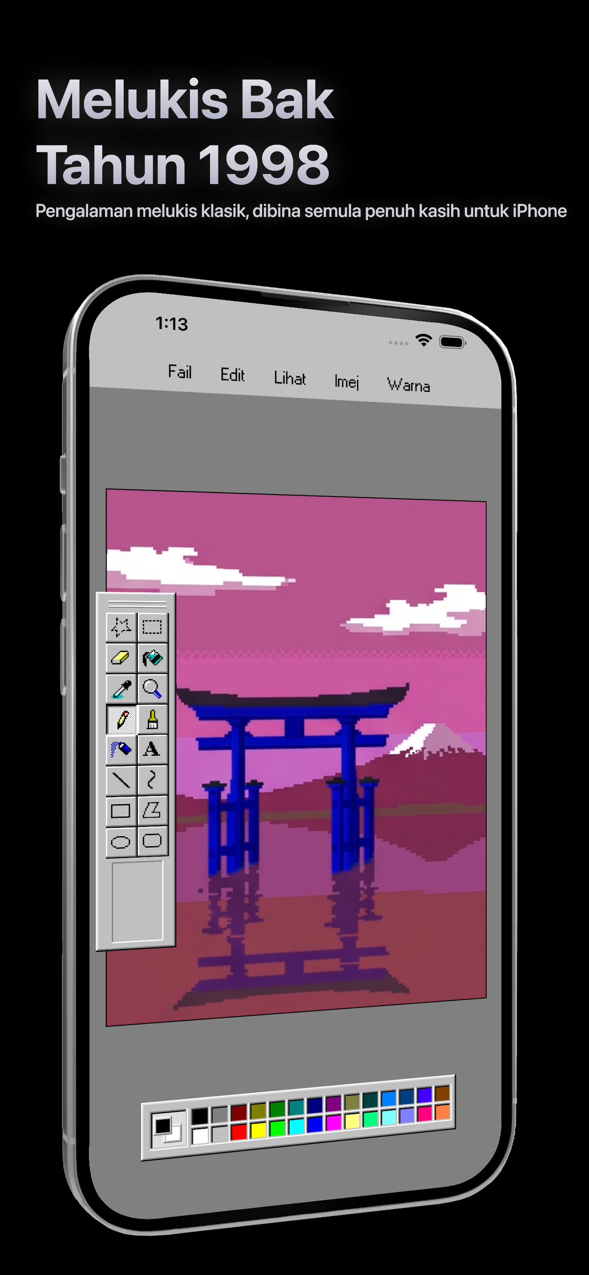 Paint.exe - Lukis Retro — Melukis Seperti Tahun 1998