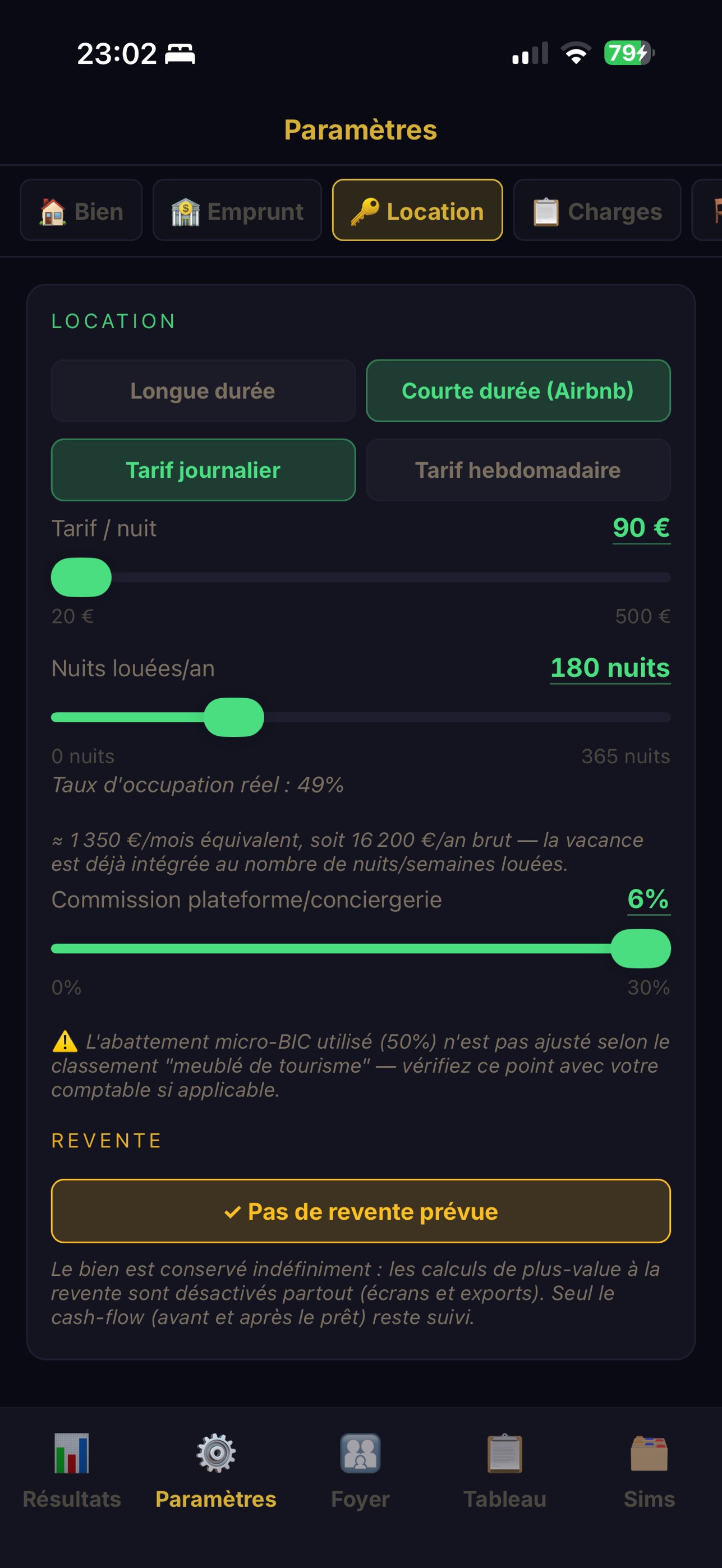 Screenshot 2 of Je Simule mon Invest