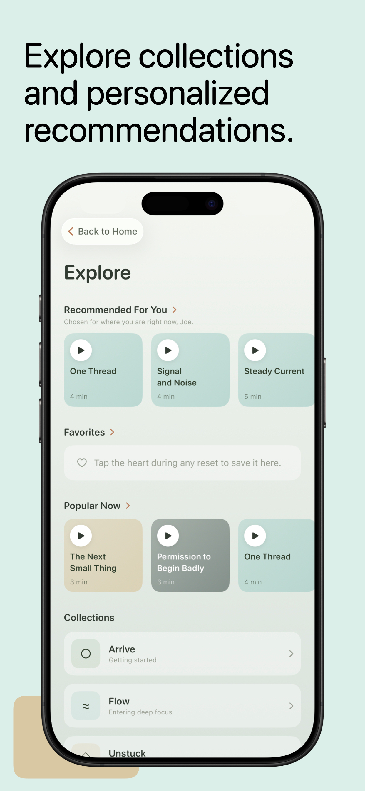 Current — Guided Resets screenshot 3