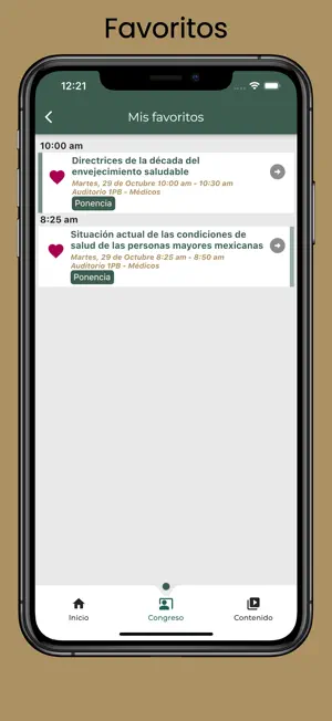 Academia Mexicana de Geriatría screenshot 4