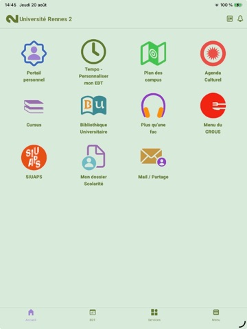 Rennes 2 iPad screenshot 3