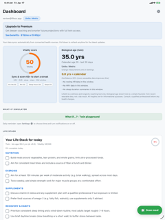 LifeOS - Longevity Coach screenshot 5