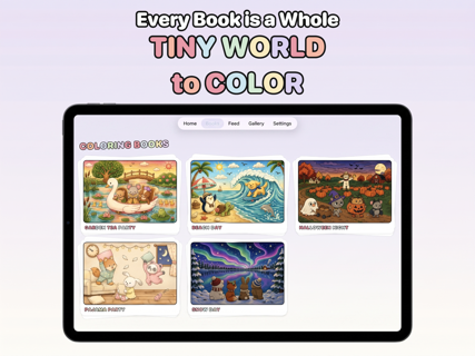 Tiny Goods: Coloring books screenshot 13