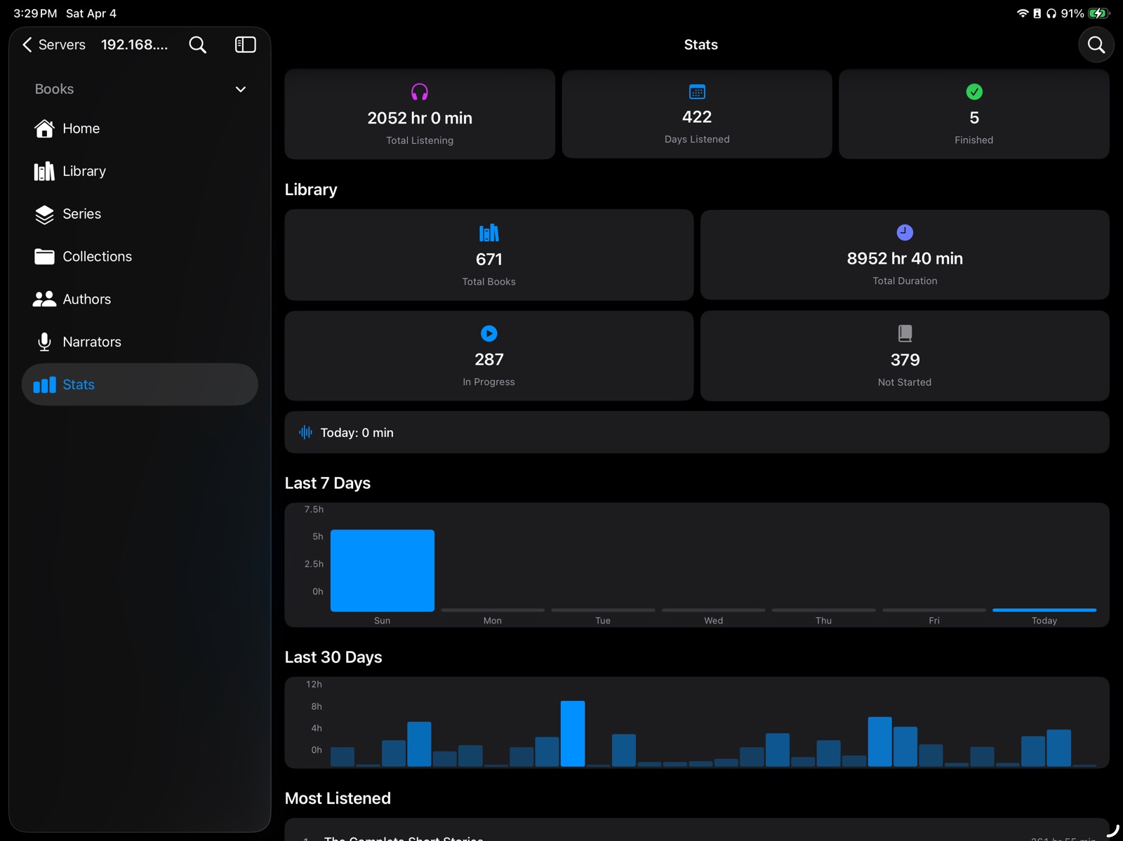TomeShelf ipad screenshot 3