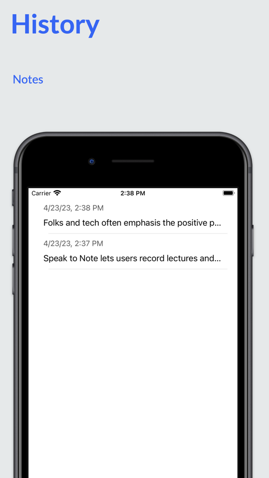 #3. Speech To Text: Speak2Note (iOS) 由: Marina Soft