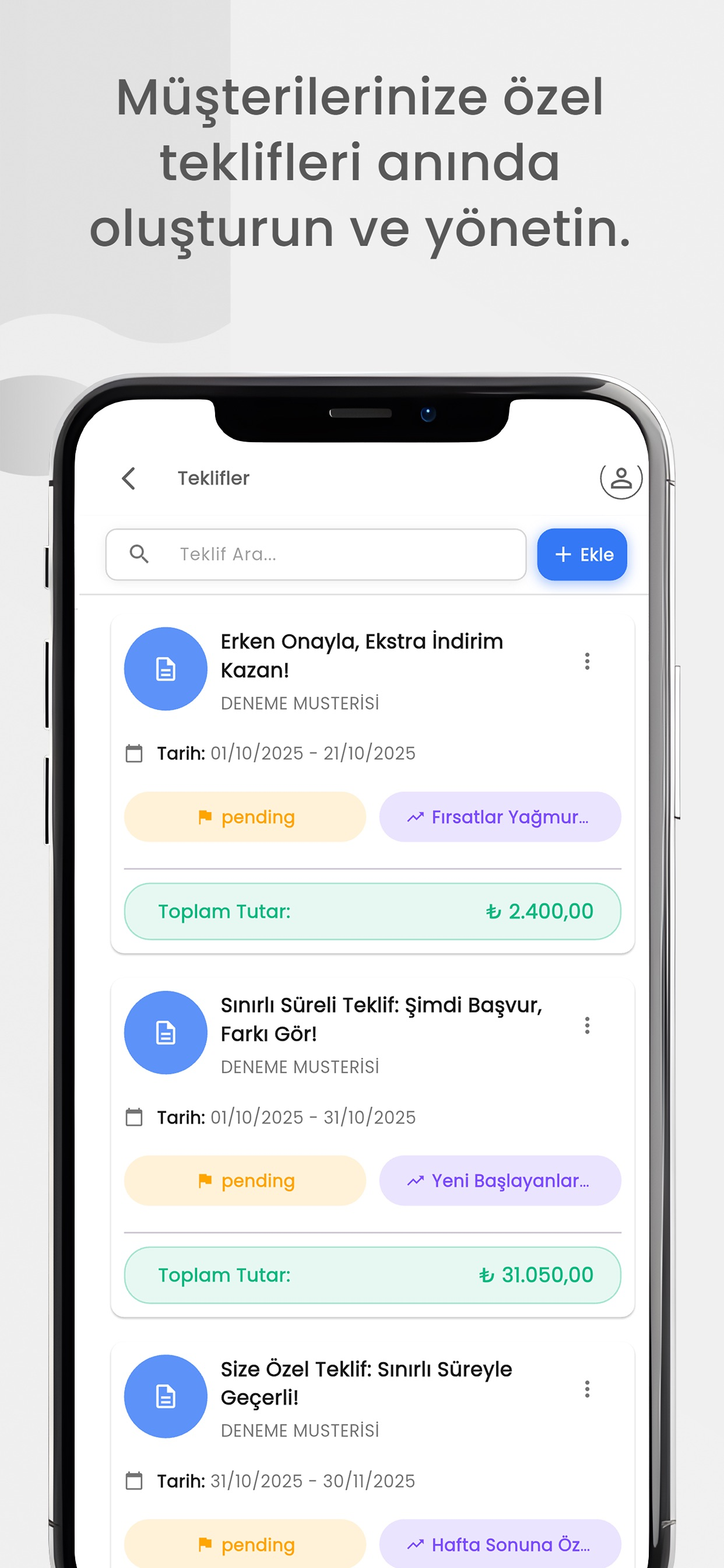 Webdekolay Müşteri Yönetimi