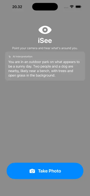 iSee: Your AI assistant screenshot 1 of 2