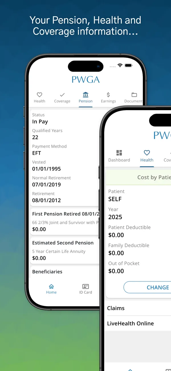 Screenshot #2 pour PWGA Pension and Health