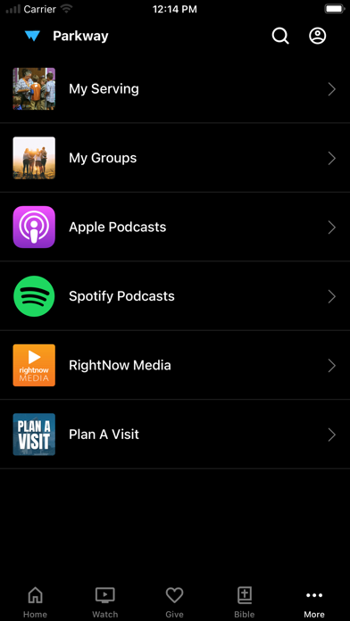 Parkway Church Roanoke Screenshot