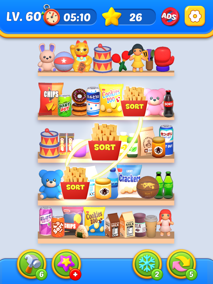 Sort Out Match - Triple Match