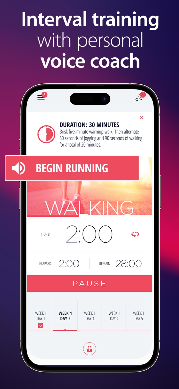 C25K® 5K Running Coach & Map iphone screenshot 9
