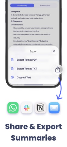 Transcribe Voice Notes: NoteMe Screenshot 8 of 8