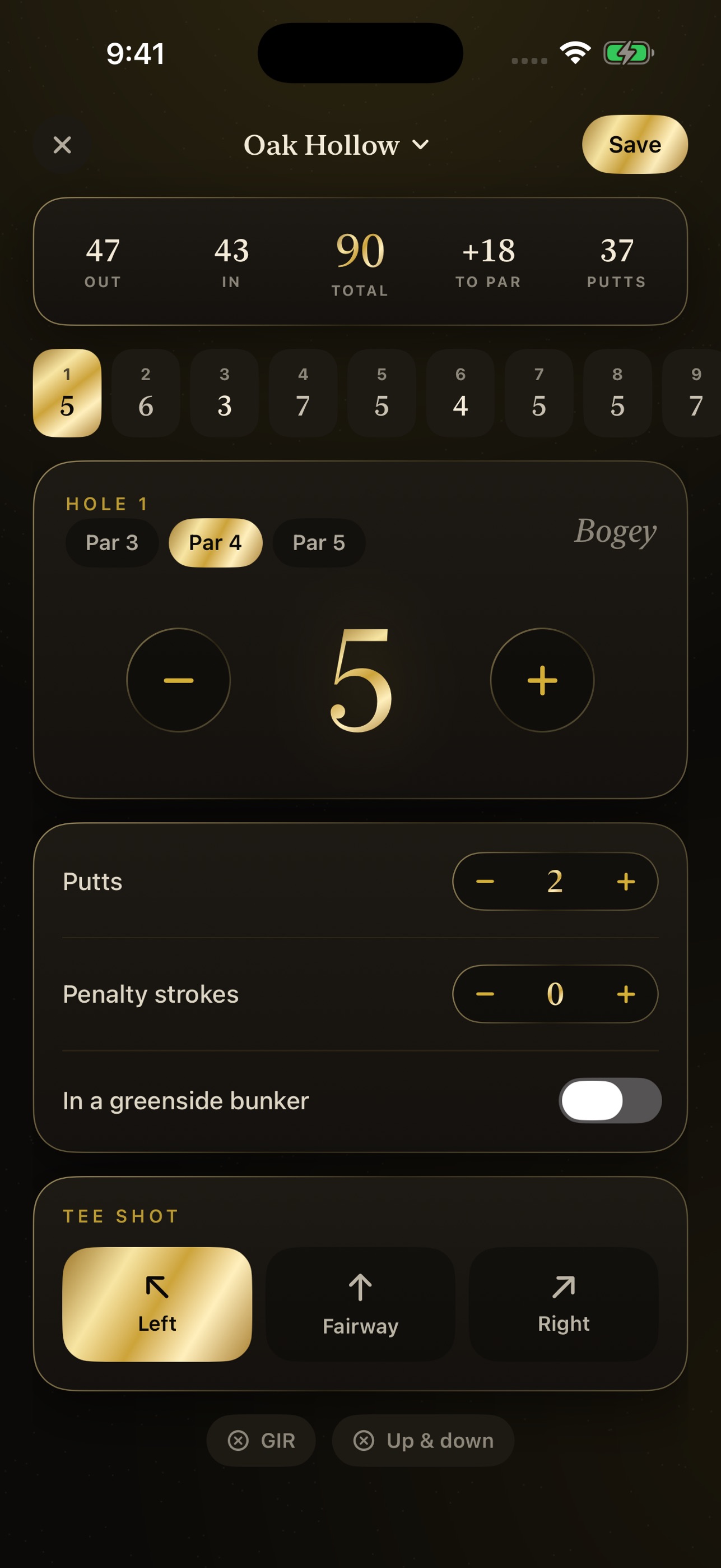 Screenshot 4 of Fairway Ledger: Golf Journal
