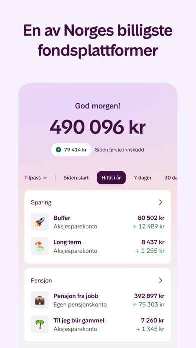 Kron - Investering for alle screenshot