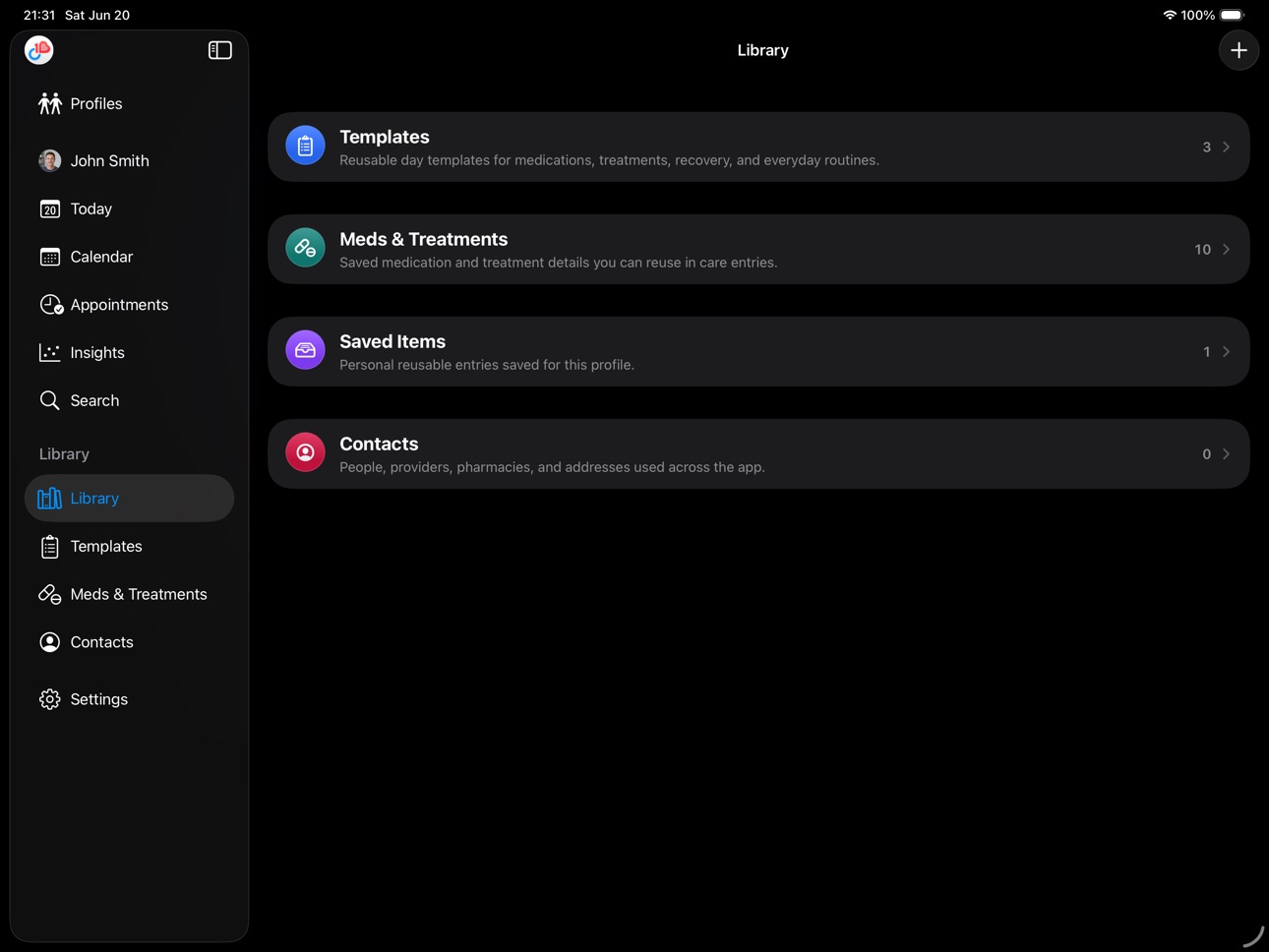 iPad screenshot