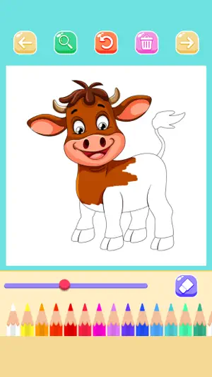 Animals Farm Coloring Pages screenshot 4