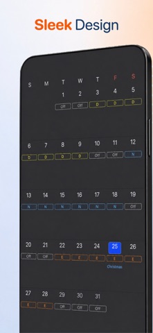 Shift Work Calendar - ZAM Screenshot 3 of 6