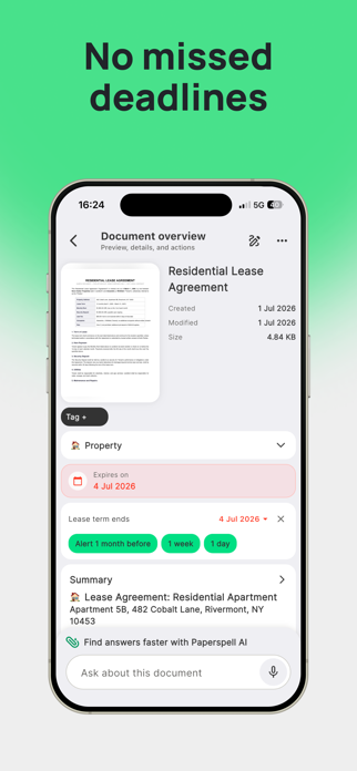 Paperspell AI Document Manager Screenshot 6 of 7
