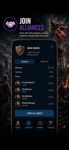Terraclast: GPS Strategy MMO iPhone screenshot