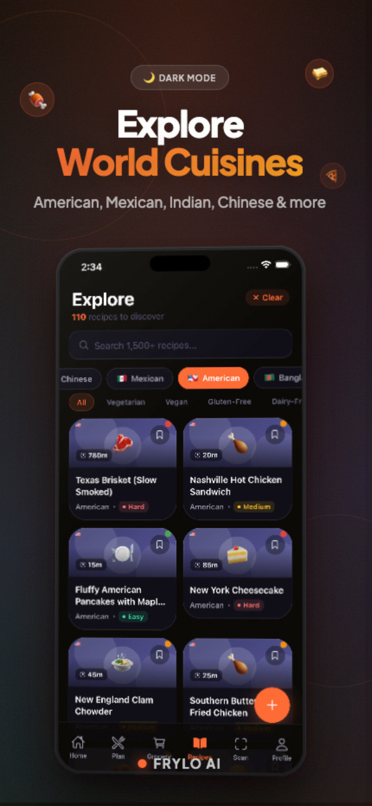 Frylo: AI Meal Planner
