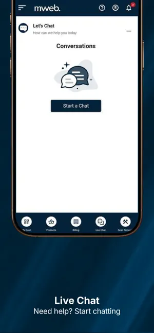 Mweb iPhone screenshot 4