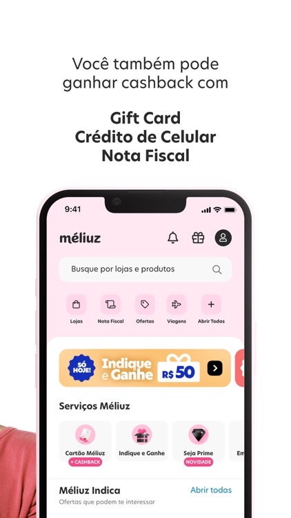 Méliuz: Cashback e Nota Fiscal