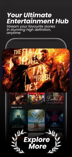 Capture d'écran de MoviesBox - Reels & TV Shows sur iPhone 4