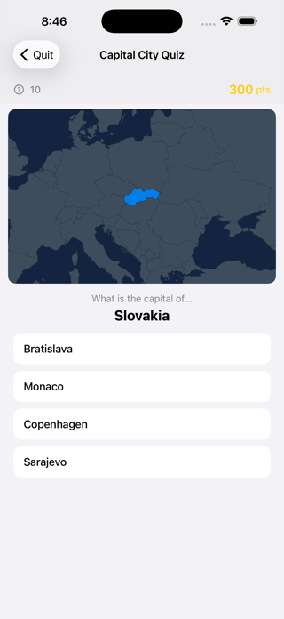 TestQuestion! Screenshot 2 of 10