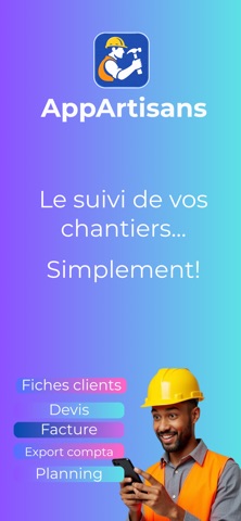 AppArtisans - Suivi Chantiers screenshot