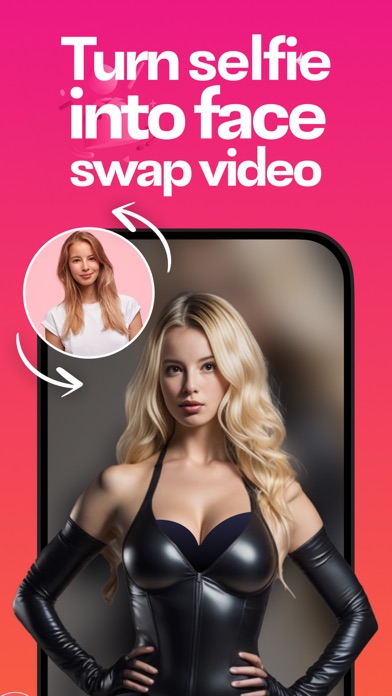 Face Swap : AI Video Generator iPhone screenshot 4 - Photo & Video app