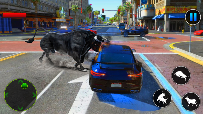 Bull Fighting Games-Bull Games