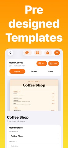 Menu Maker+ Screenshot 2 of 5