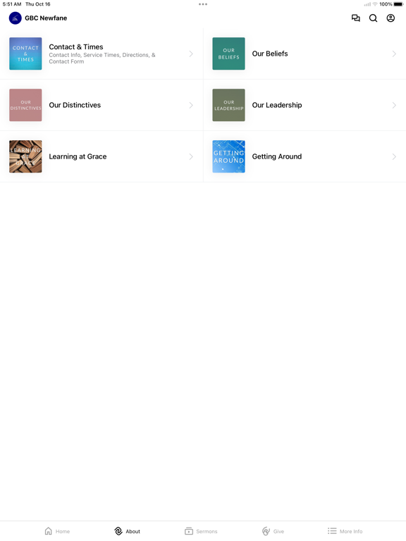 Screenshot #5 pour Grace Bible Church, Newfane