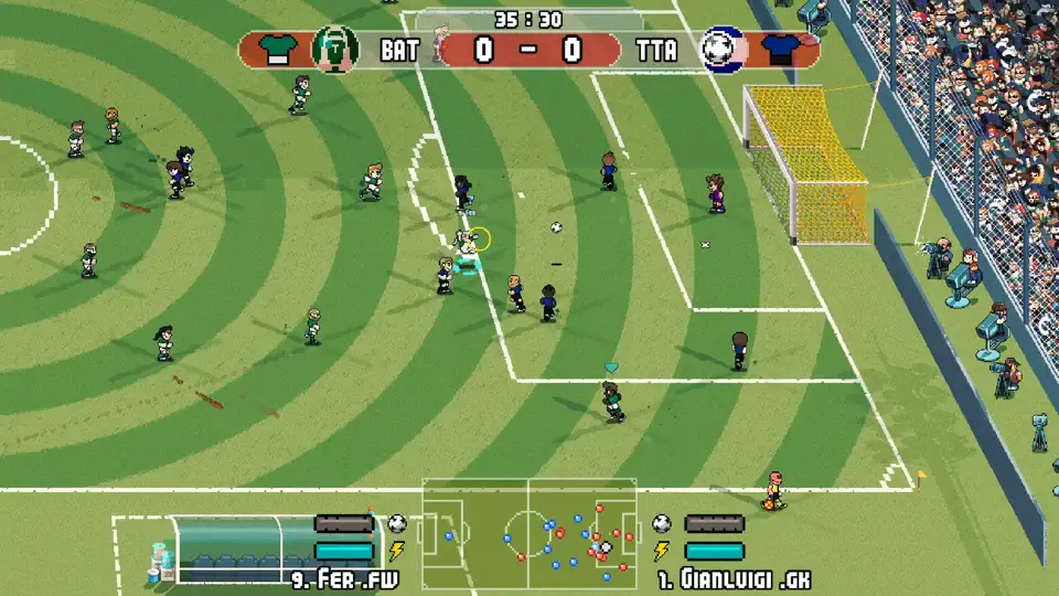 Captura de pantalla de Pixel Cup Soccer - Mobile en iPhone 5