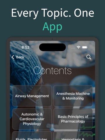 Hoffman Anesthesia iPad screenshot