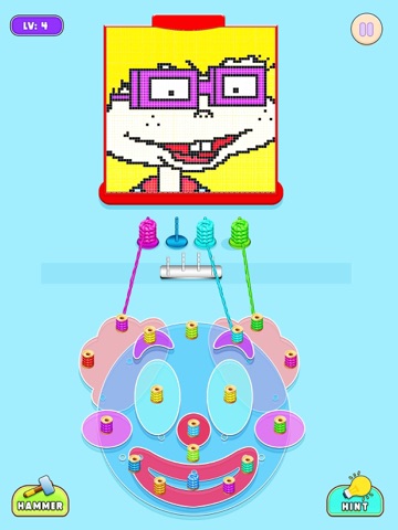 Wool Jam Color Sorting Puzzle iPad screenshot