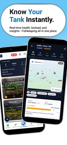 App-aquatic: Aquarium Tracking screenshot