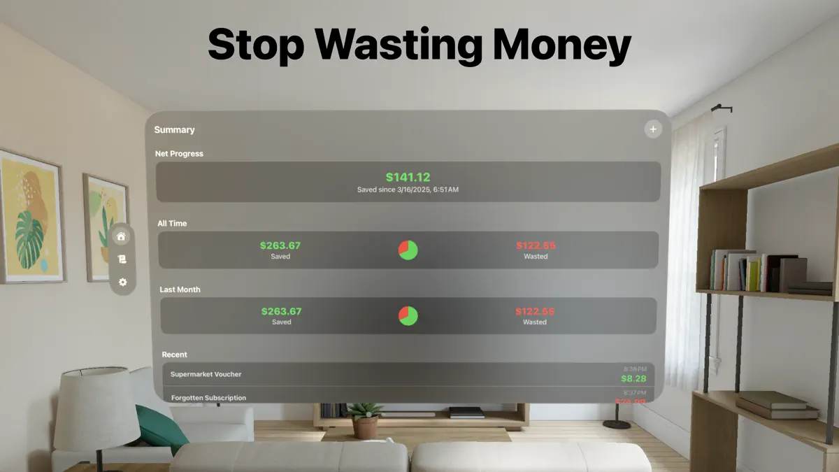 Money Habit Tracker: How Much? screenshot 1