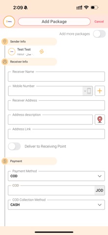 iDelivery Vendor screenshot