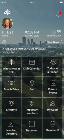 Tulsa Country Club screenshot