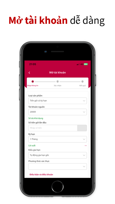 Agribank Retail eBanking Screenshot