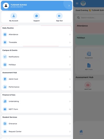 iCloudEMSV2 iPad screenshot