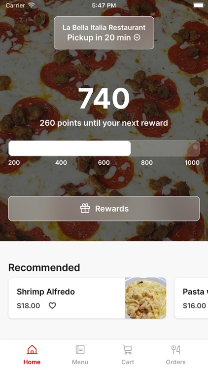 La Bella Italia Restaurant