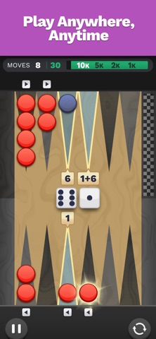 Backgammon Blitz Screenshot 2 of 3