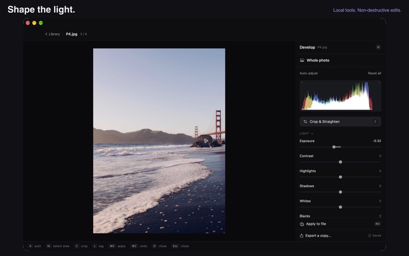 Fovea: Photo Cull & Edit screenshot 2