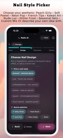 AI Nail Arts Design Generator screenshot